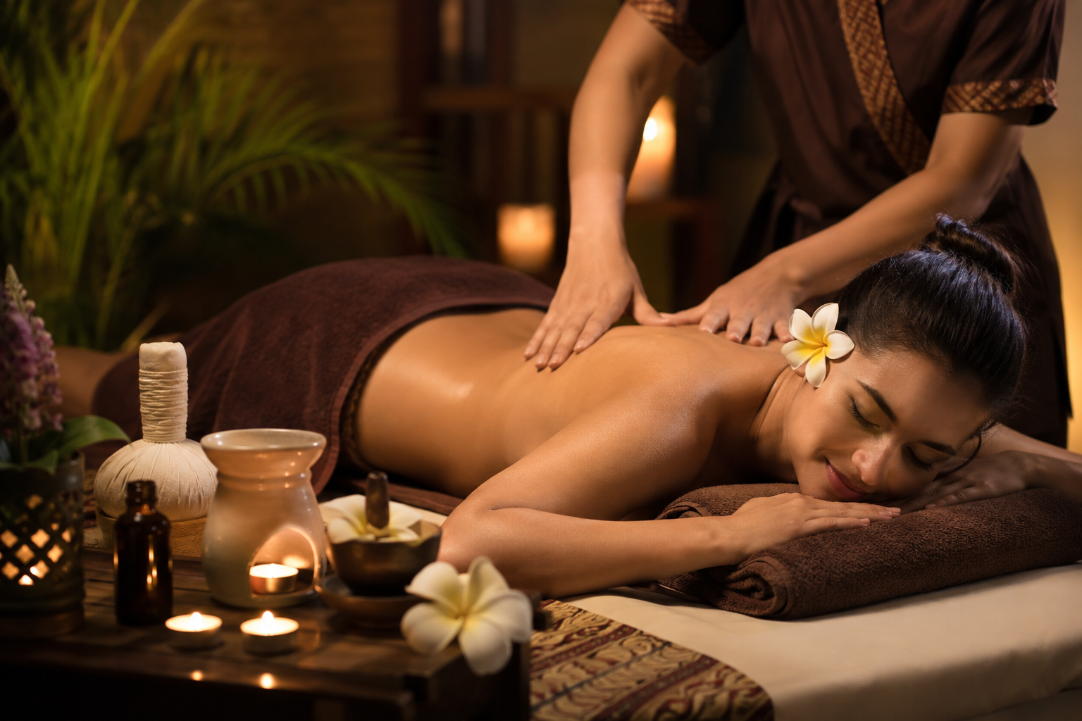 Aromatherapy Massage treatment at Calmistry Spa